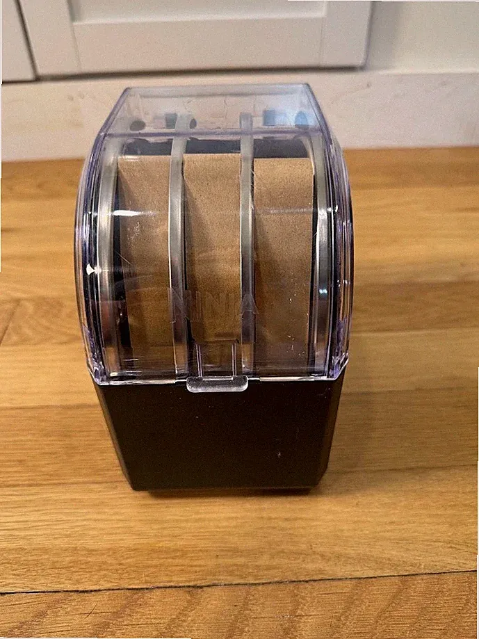 Ninja Food Kitchen Processor 4 Disc Blade Set w/ Storage Case Crinkle Cut Fry