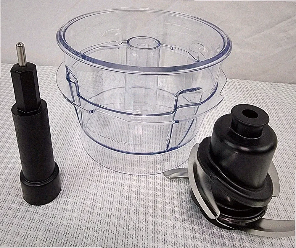Ninja Food Processor 3-Cup Nesting Bowl Blade Spindle BL640 BL680 BL910 Series