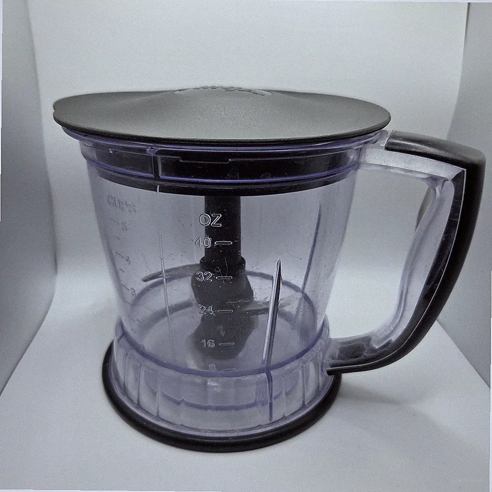 Ninja Food Processor 40 oz 5 Cup Blender Food Processor Pitcher w/ Blade & Lid