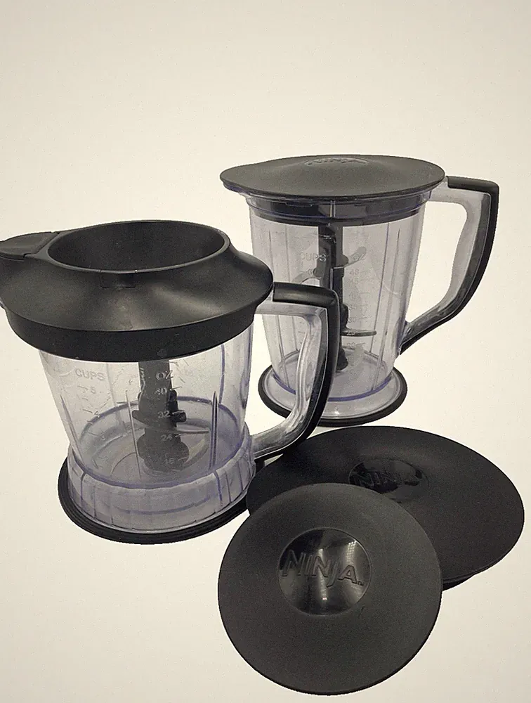 Ninja Food Processor 5 & 6-Cup Blender Pitcher Blade & Lid Replacement Parts