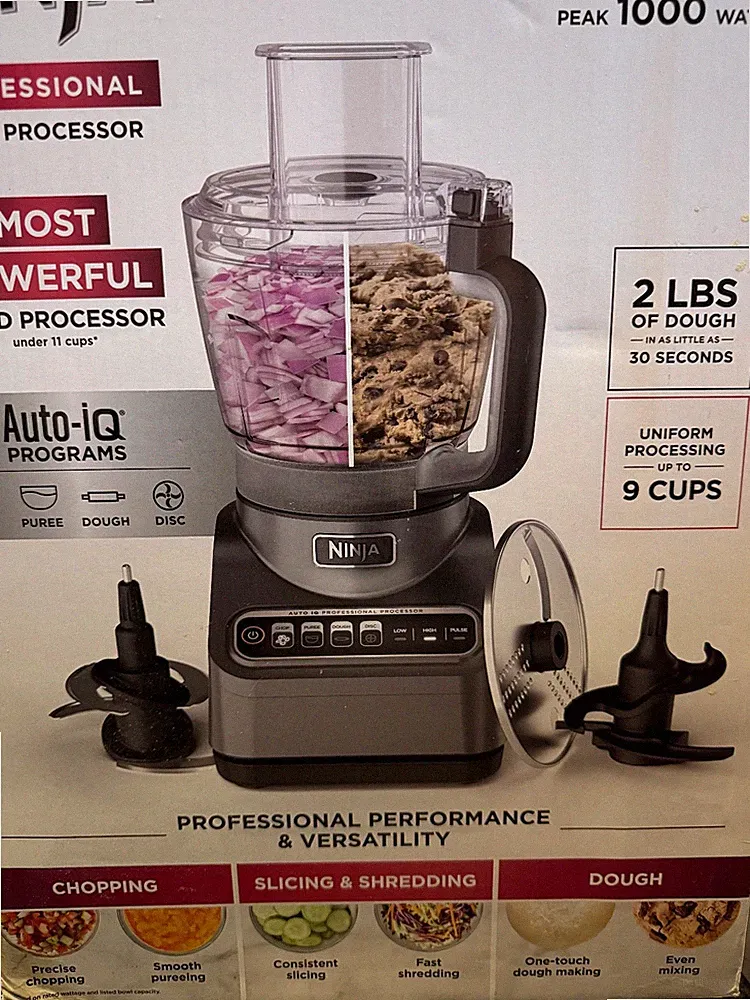 ninja food processor 9 cup
