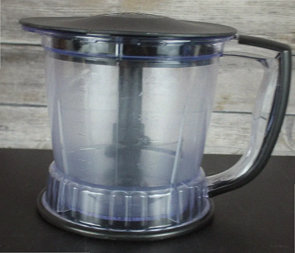 Ninja Food Processor Blender Pitcher 40oz with Lid & Blade Assembly Clear Black