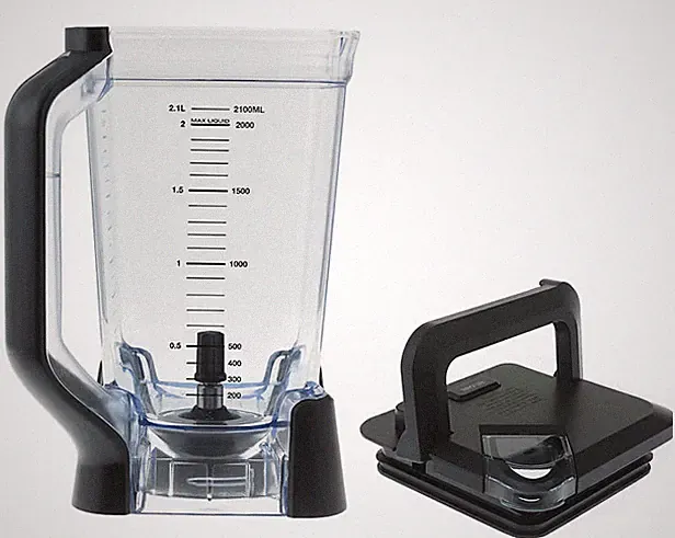 Ninja Food Processor Blender Replacement Jug 2.1L with lid for BN750 and BN800UK