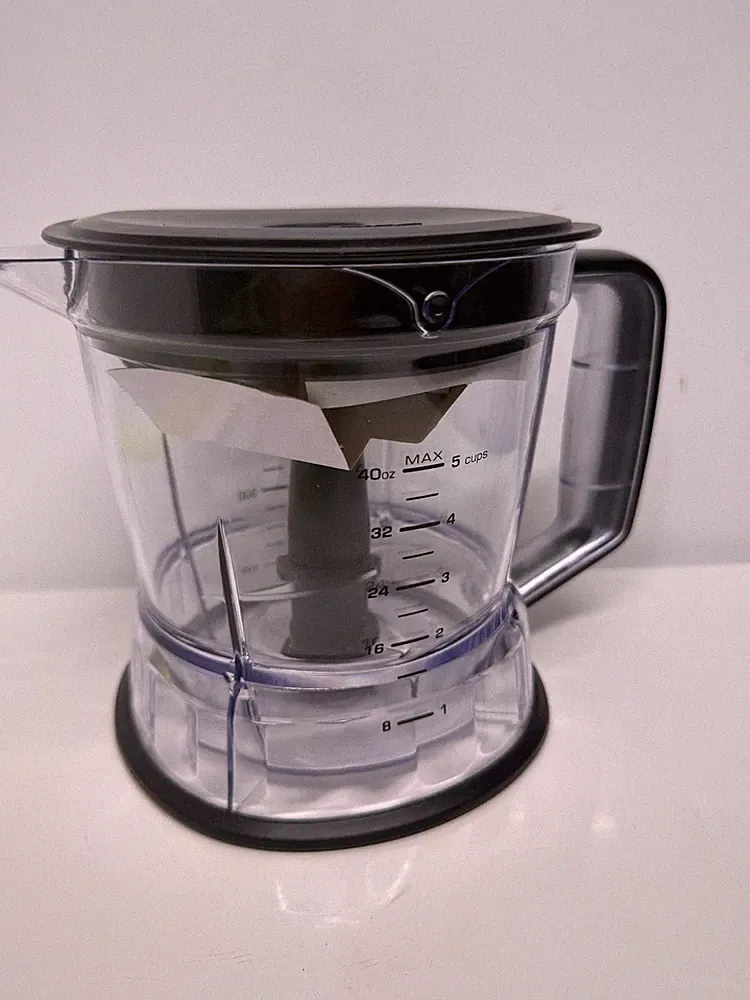 Ninja Food Processor Bowl Pitcher 40 oz 5 Cup Replacement With Lid & Blade