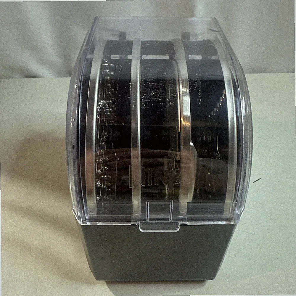 NINJA Food Processor Disc Blade SET OF 4 with Storage Box Container Used