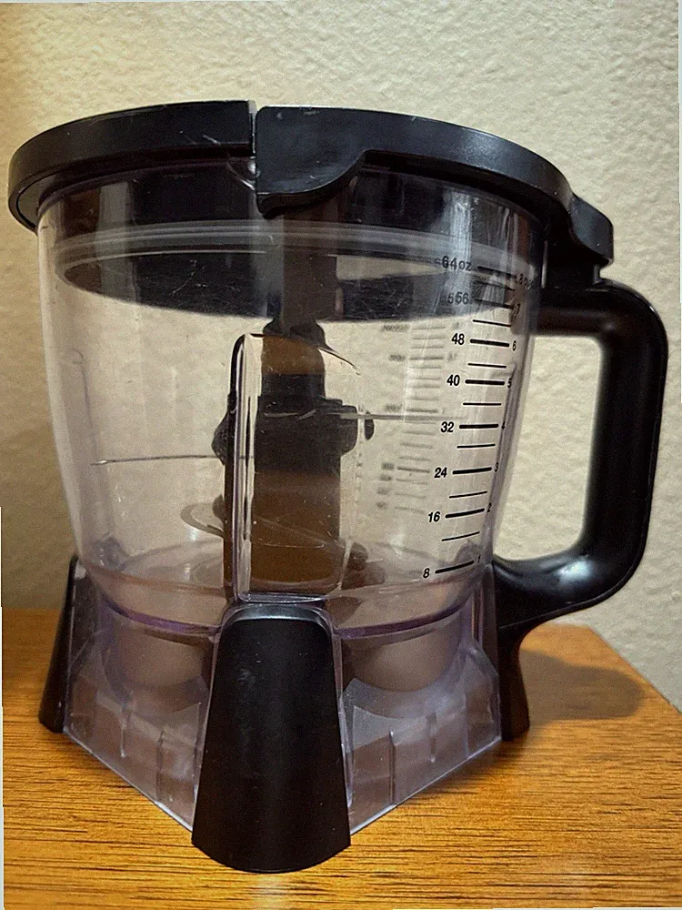 Ninja Food Processor Pitcher Bowl 64oz 8 Cup Lid & Blade Replacement