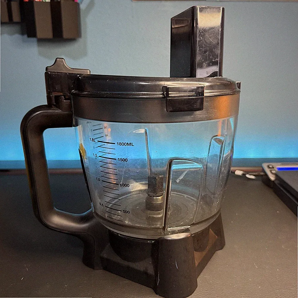 Ninja Food Processor Pitcher Replacement Part Clear With Lid NO BLADE