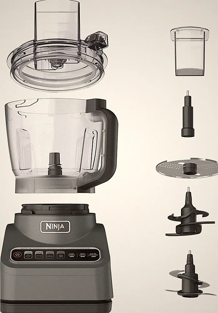Ninja Food Processor Professional Plus 1000 Peak Watts 4 Functions