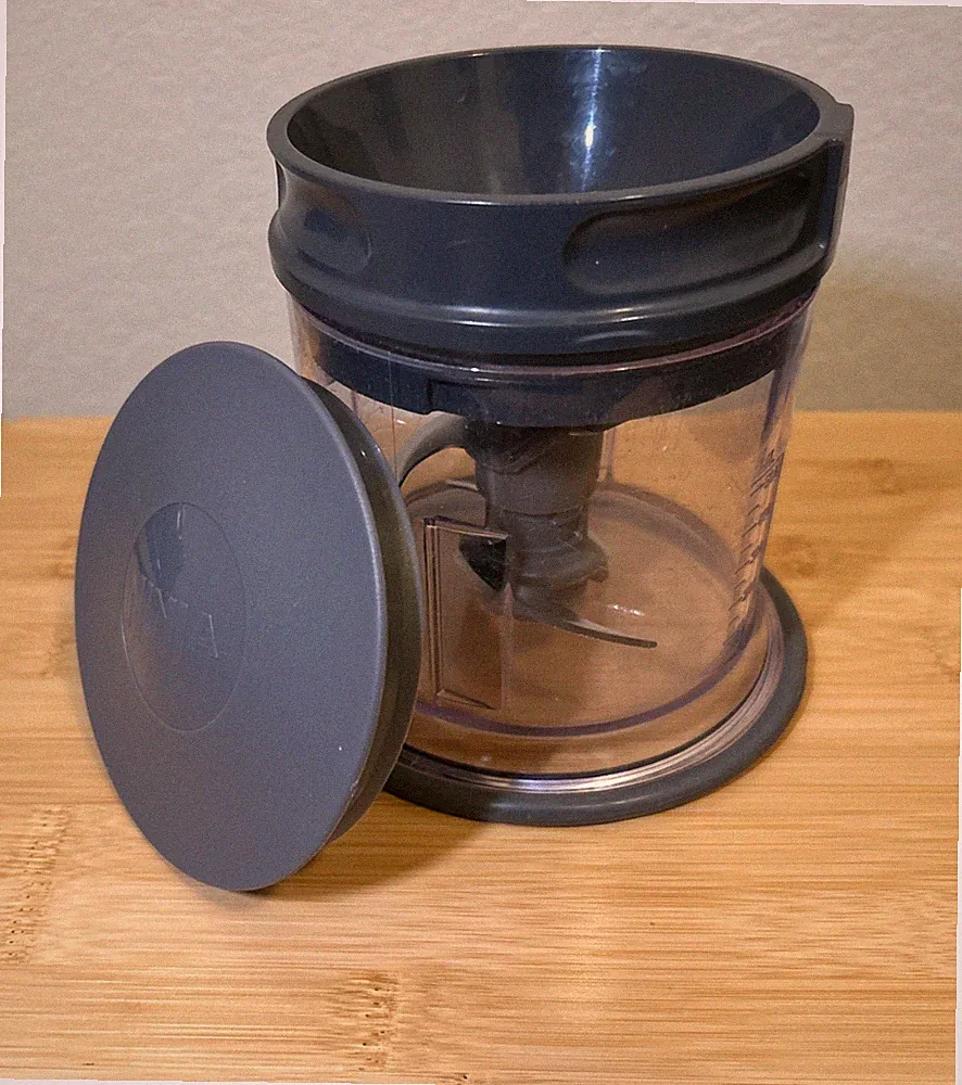 Ninja Food Processor # QB1004 Parts: Mini Chopper Attachment 2 Cup Container