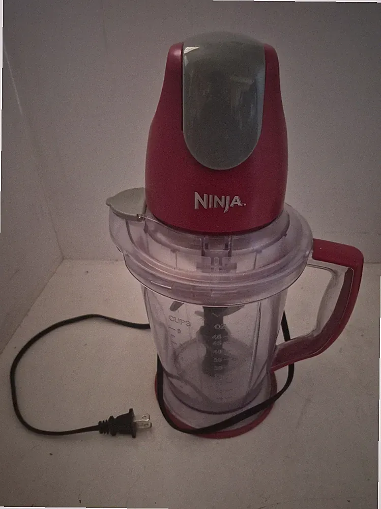 Ninja Food Processor QB750RD 30 6 Cups Blender & Food Processor Red
