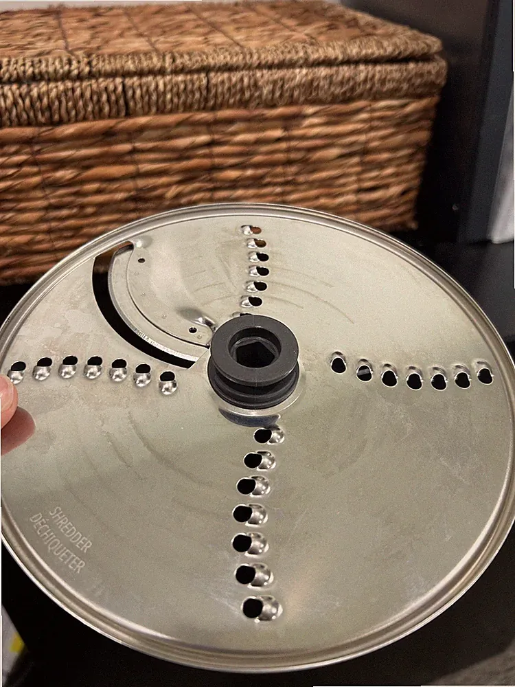 ninja reversible slicer/shredder disc blade for food processor