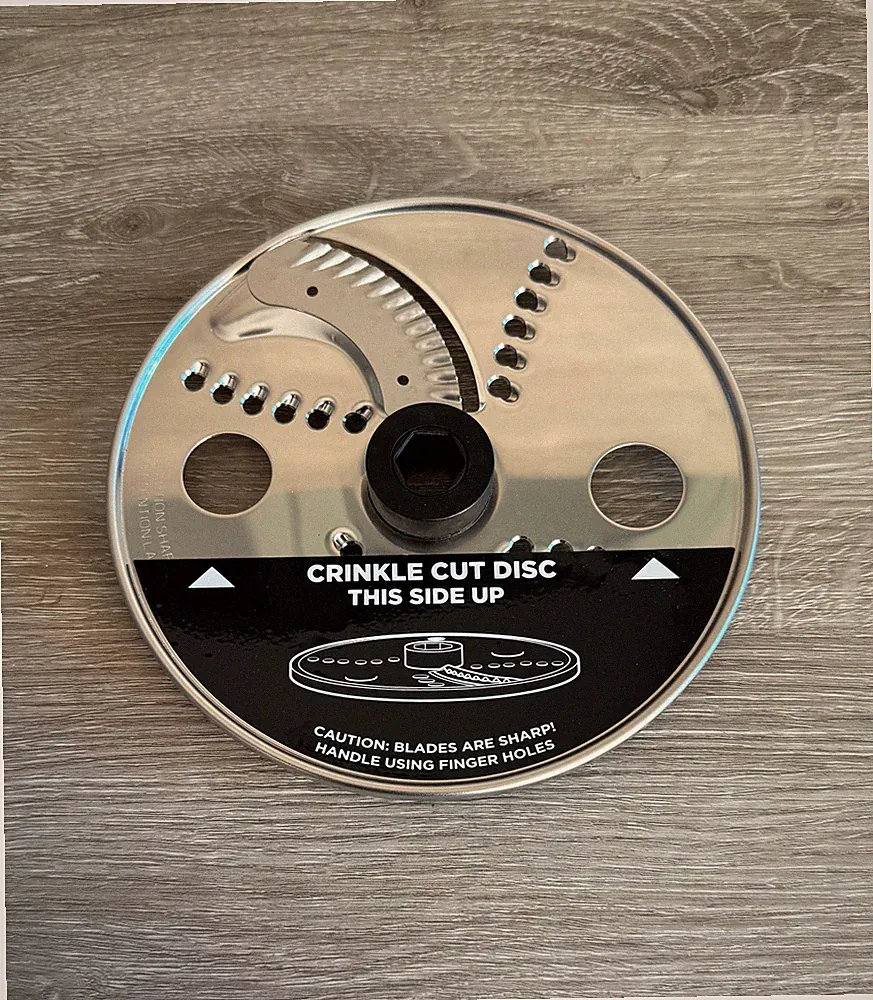 Ninja Food Processor REPLACEMENT Crinkle Cut Disc Part Only UNUSED Genuine OEM
