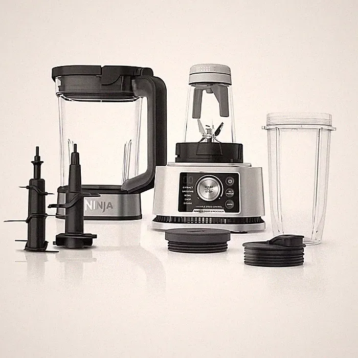 Ninja Foodi Power 17 oz. Blender and Processor System, Silver ( SS351)