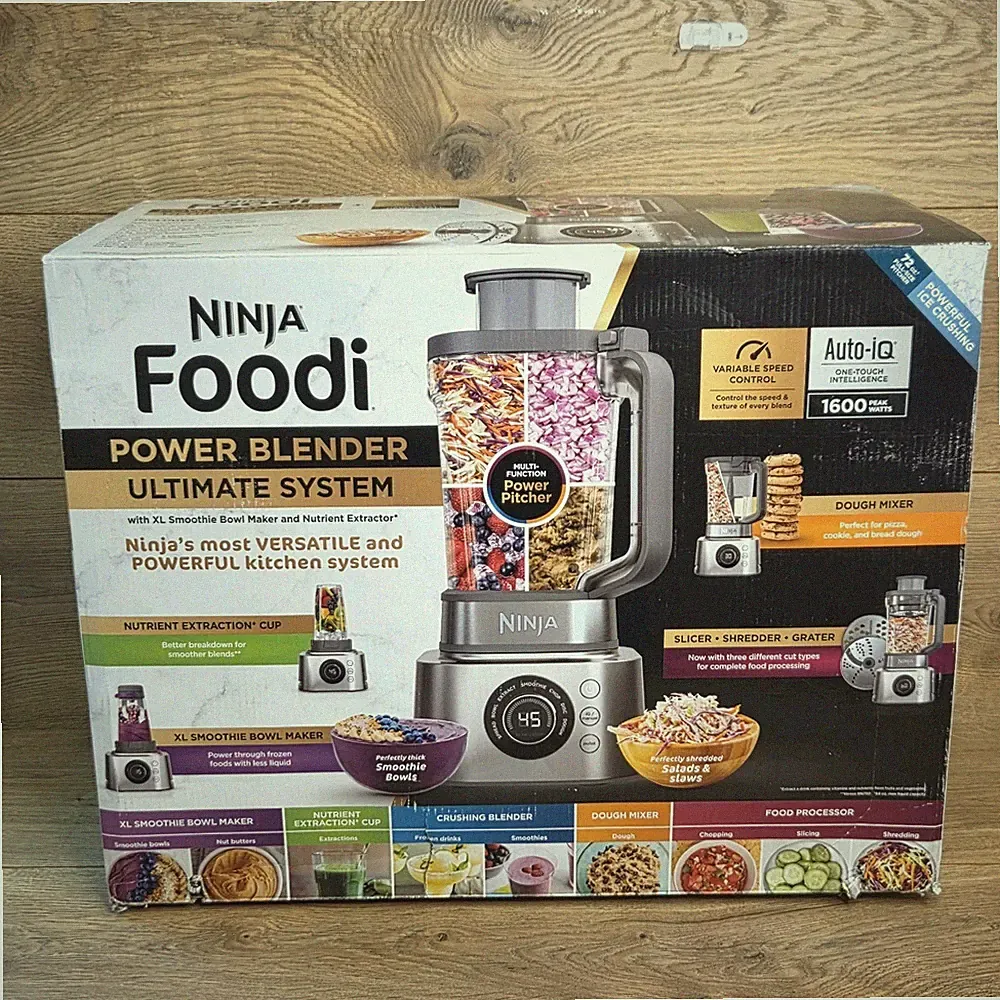 Ninja Foodi Power Blender Ultimate Kitchen System Food Processor Mixer Slicer