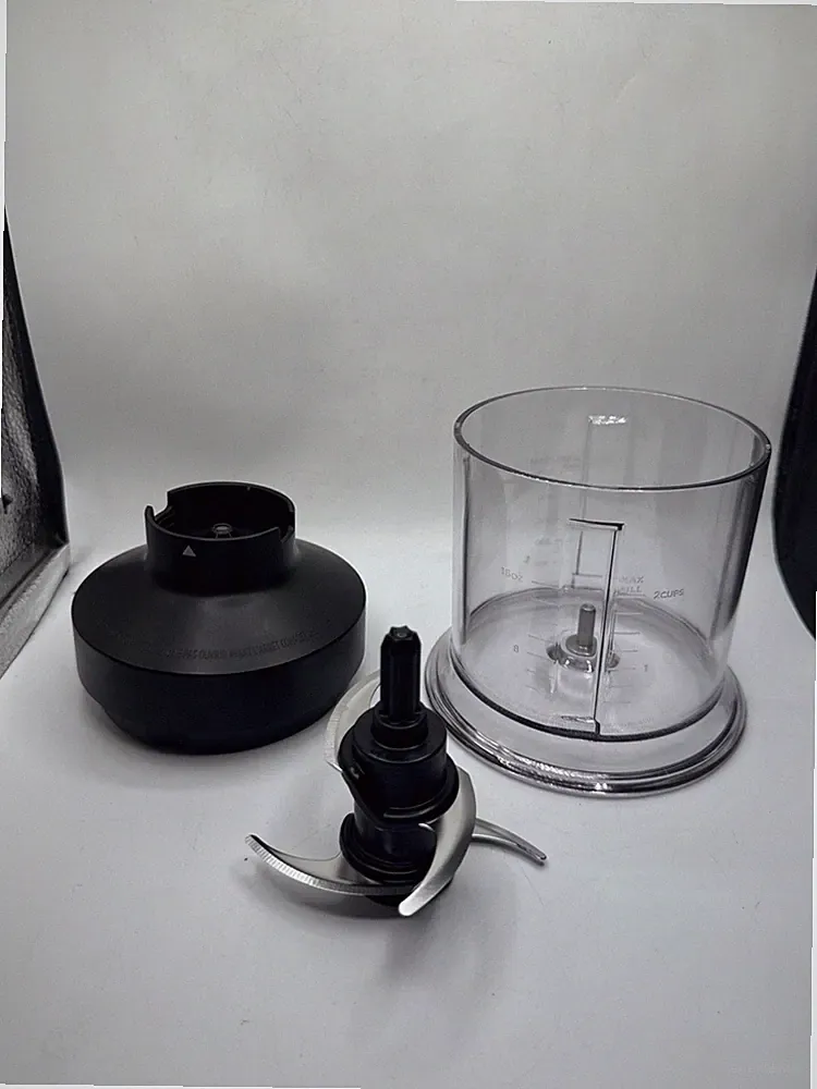 Ninja Foodi Power Chopper 3-Cup Food Processor Bowl Blade & Lid ~ VERY CLEAN