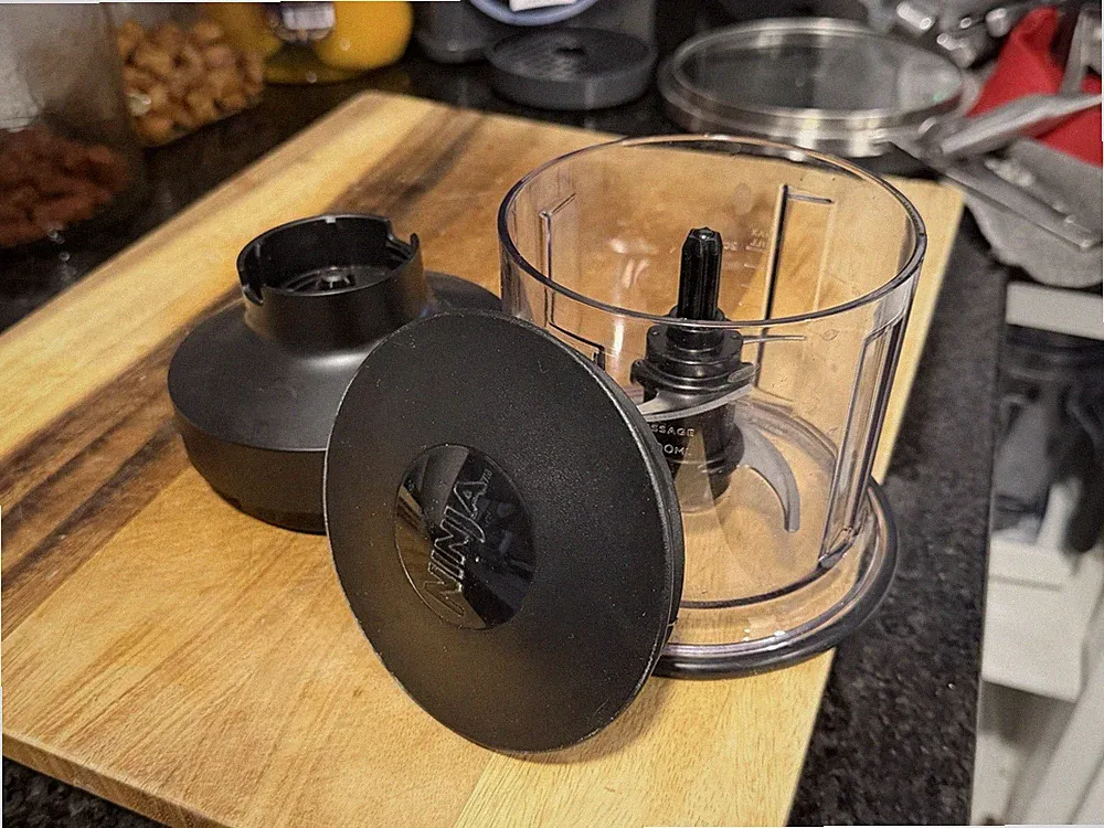 Ninja Foodi Power Chopper 3-Cup Food Processor Bowl,Power Mixer System Black