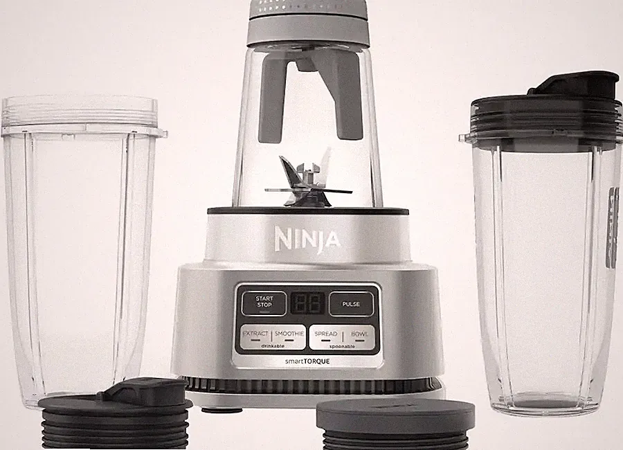 Ninja - Foodi Smoothie Bowl Maker and Nutrient Extractor smartTORQUE Silver