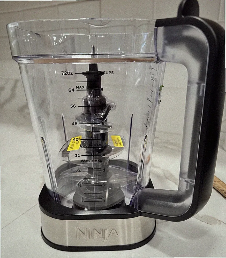 Ninja Genuine 72 Oz 9-Cup Food Processor Bowl w/ Dough Blade OEM Replacement NEW