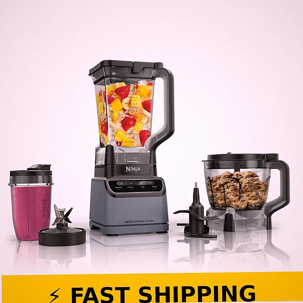 Ninja Grand Kitchen System Blender 1200W 72-Oz Gray