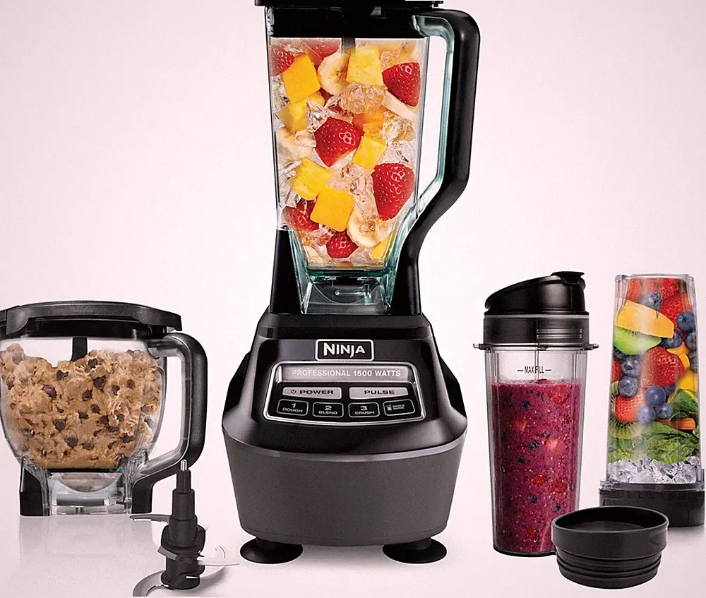 Ninja Kitchen System | All-in-One Food Processor & Blender for Smoothies 1500W