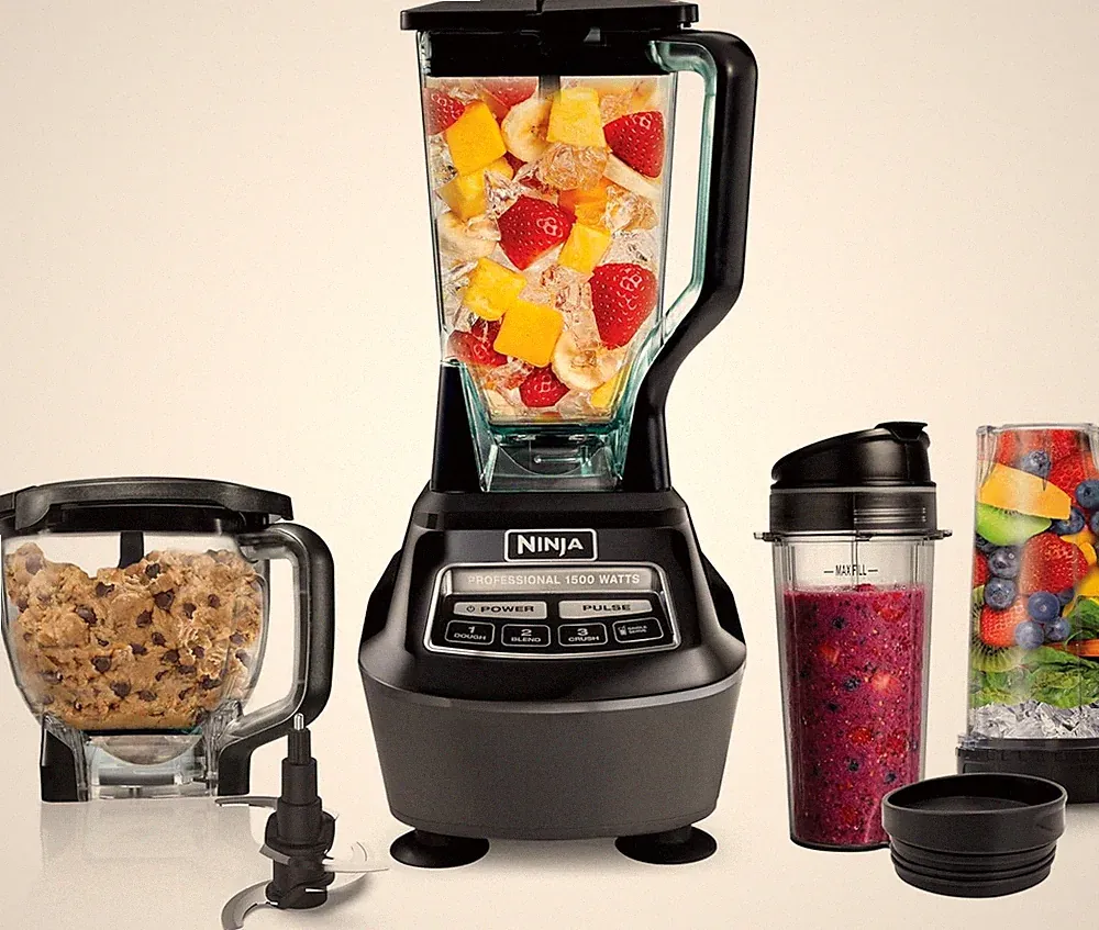 Ninja Kitchen System | All-in-One Food Processor & Blender for Smoothies BL770