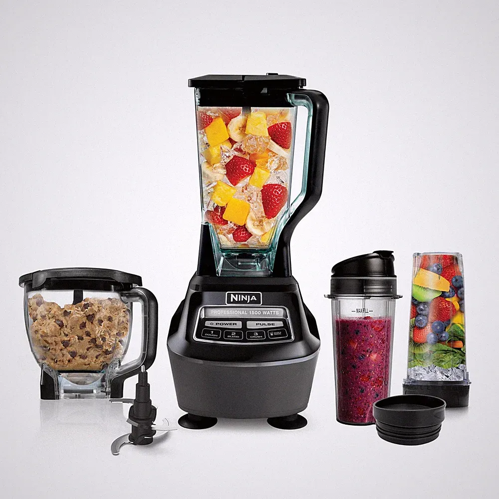Ninja Kitchen System | All-in-One Food Processor & Blender for Smoothies