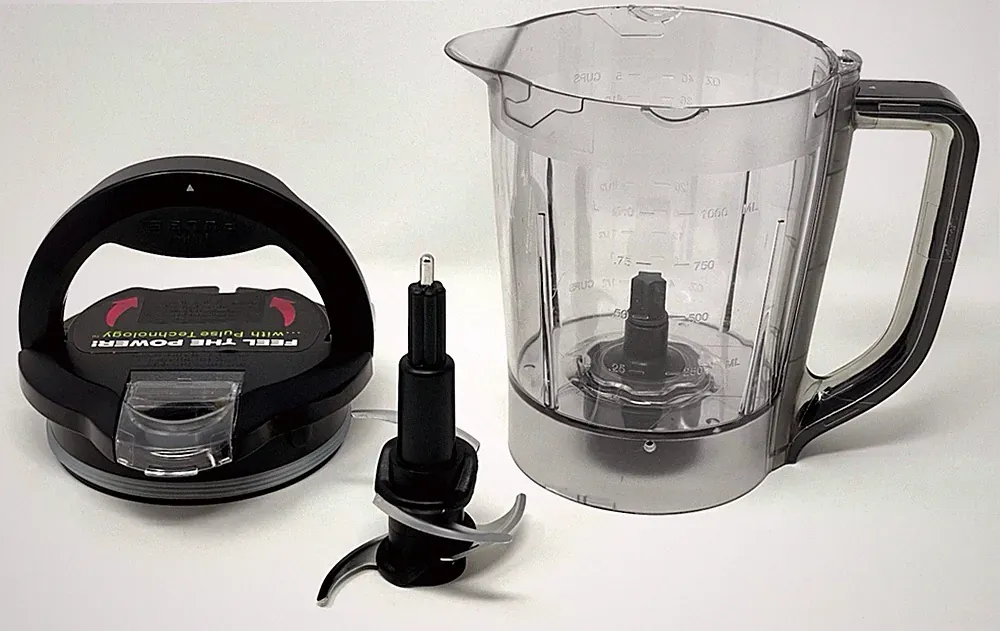 Ninja Kitchen System Pulse 40oz 5-Cup Food Processor Bowl w/ Lid & Blade - BL201