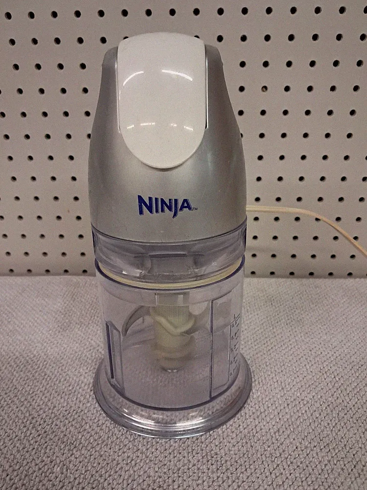 Ninja Master Prep 16oz Food Processor Chopper Bowl & 400W Motor Pod QB900 Tested