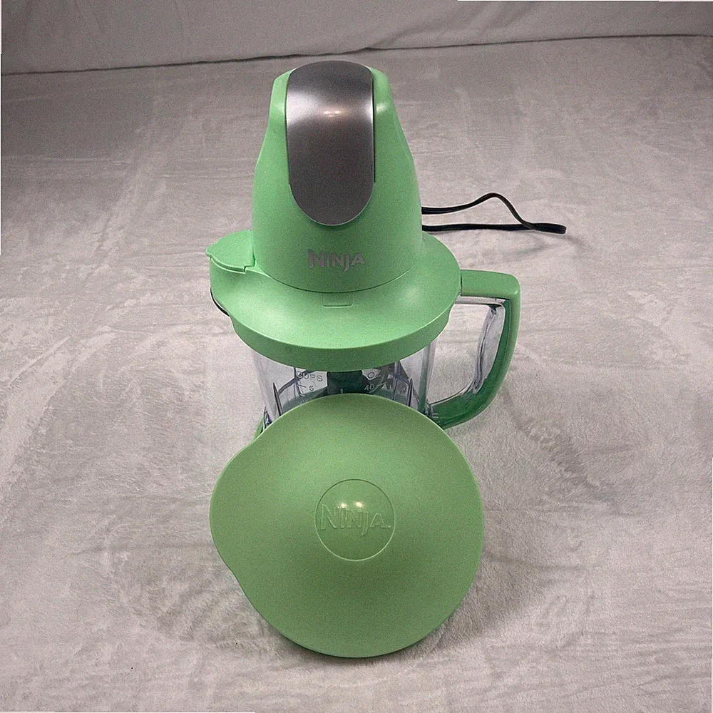 Ninja Master Prep 40oz Food Processor Blender Mint Green QB900B 4-Blade Chopper
