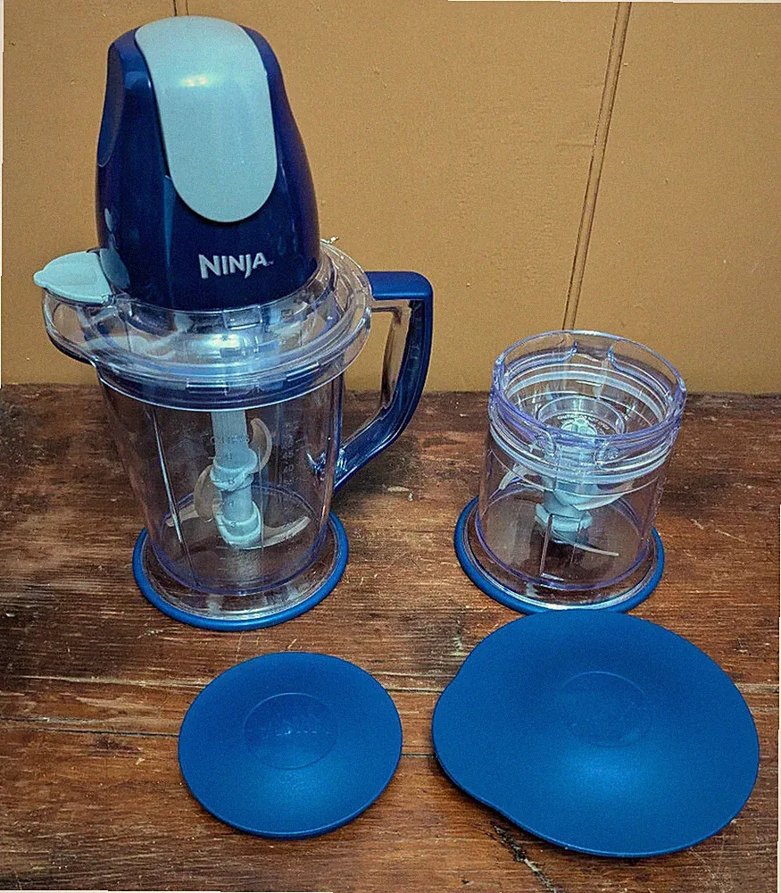 Ninja Master Prep Blender Food Processor 48oz 400W BUNDLE QB900 30