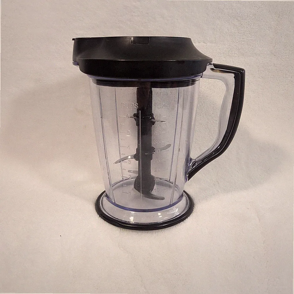 Ninja Master Prep Food Pro Pitcher 48oz Replacement Blender 6-Blade Splash Lid