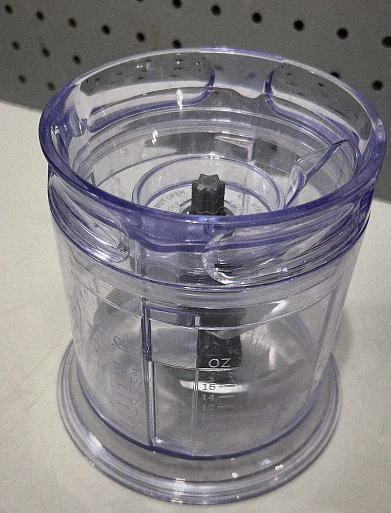 Ninja Master Prep Food Processor Blender 16oz/2 Cup Bowl Lid Replacement QB900B