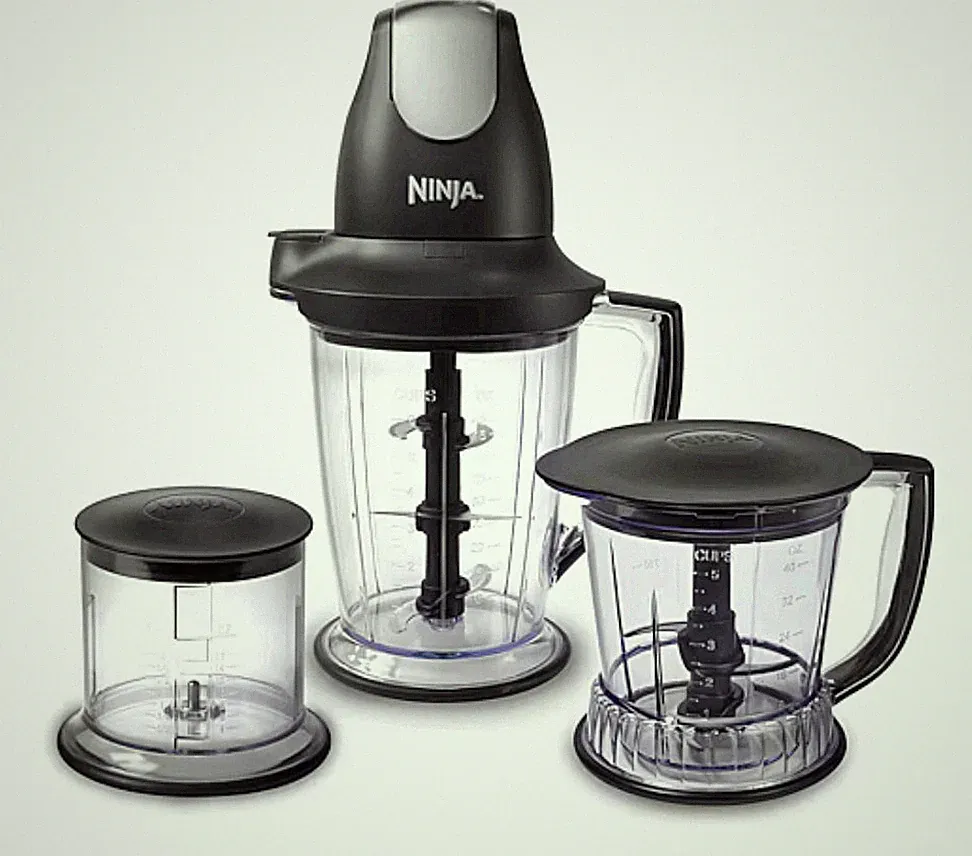 Ninja Master Prep Professional Blender Food Processor QB1004 450W 48oz 40oz 16oz