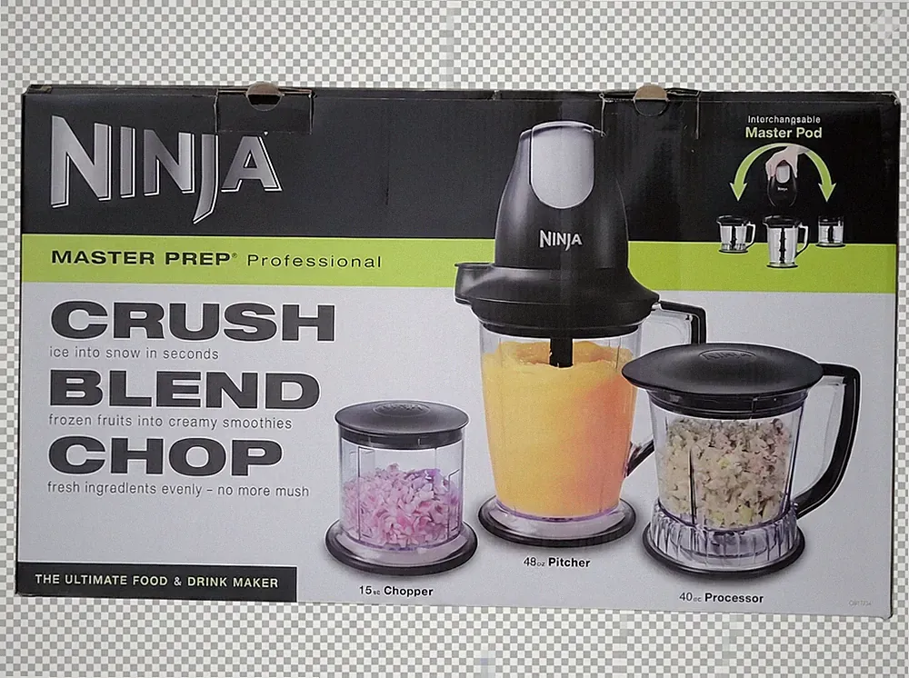 Ninja Master Prep Professional Crush Blend Chop Food Drink Maker NEW in BOX
