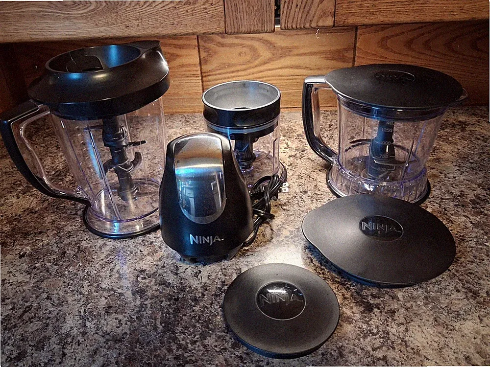 Ninja Master Prep Professional Food Processor/Blender-3 Blades-Model QB1004Q 30