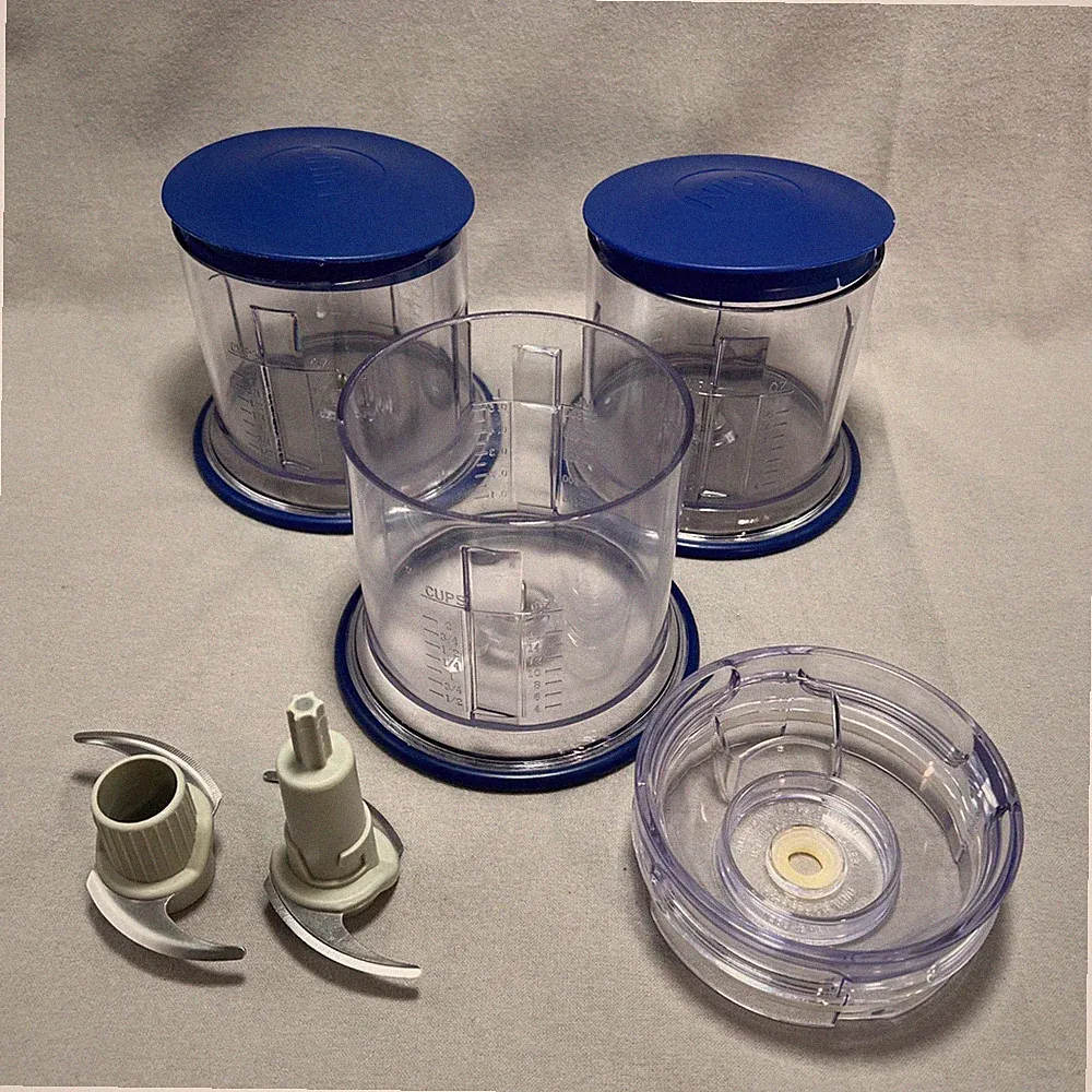 Ninja Master Prep Professional Food Processor Blender Parts Cobalt Blue QB900
