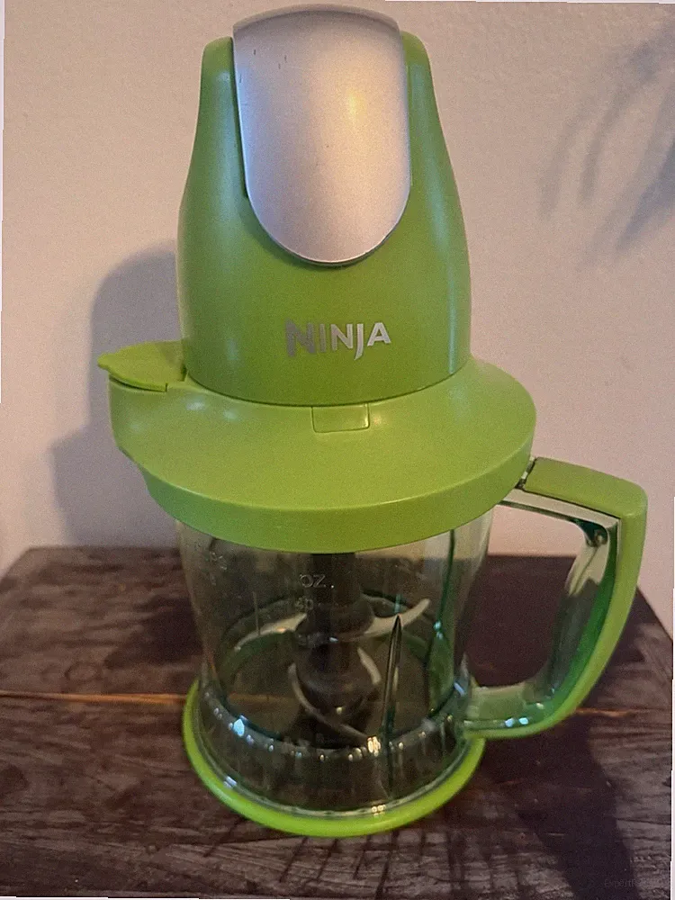 Ninja Master Prep Professional Food Processor Chopper 40oz Green Tested Works