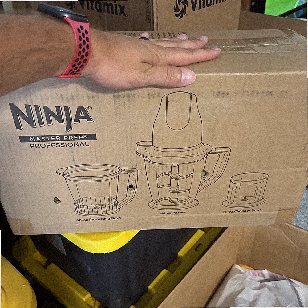 Ninja Master Prep QB1004 Professional Blender & Food Processor NEW White