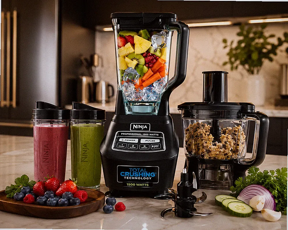 Ninja Mega Kitchen System 1500 Professional Blender & Food Processor BL770