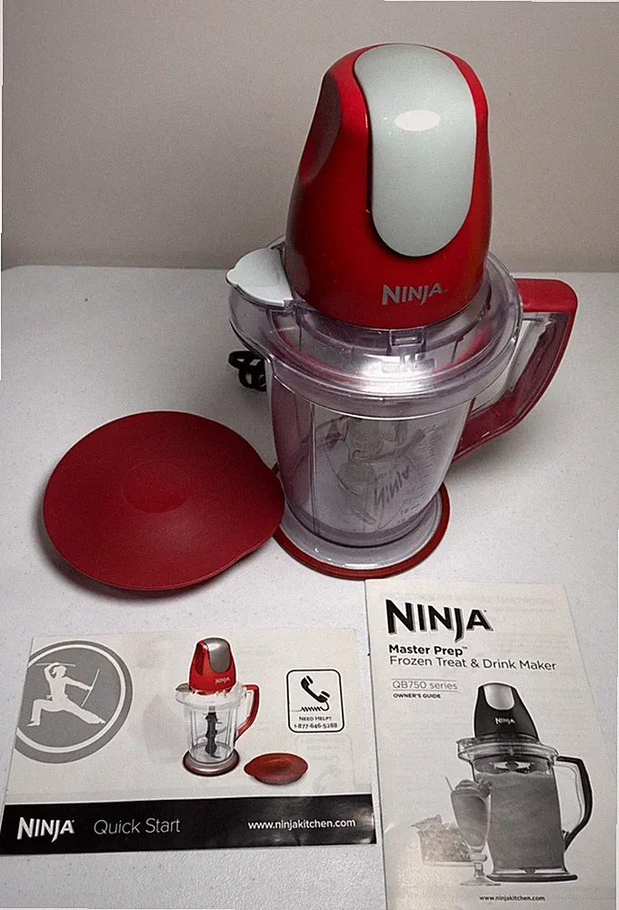 Ninja Mixer Blender Food Processor Master Prep Frozen Treat & Drink Maker
