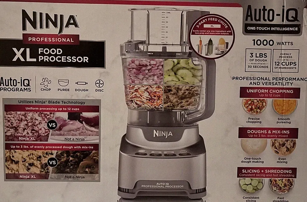 Ninja NF700C Professional XL Food Processor, 12-Cup Capacity - New in Box