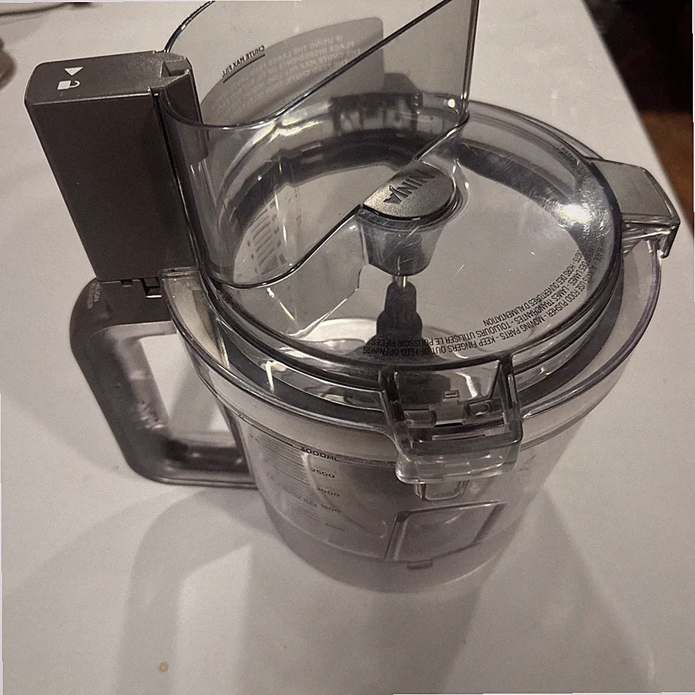 Ninja NF701 Professional 12 Cup XL Food Processor Base Bowl Lid, Blades 4 PARTS