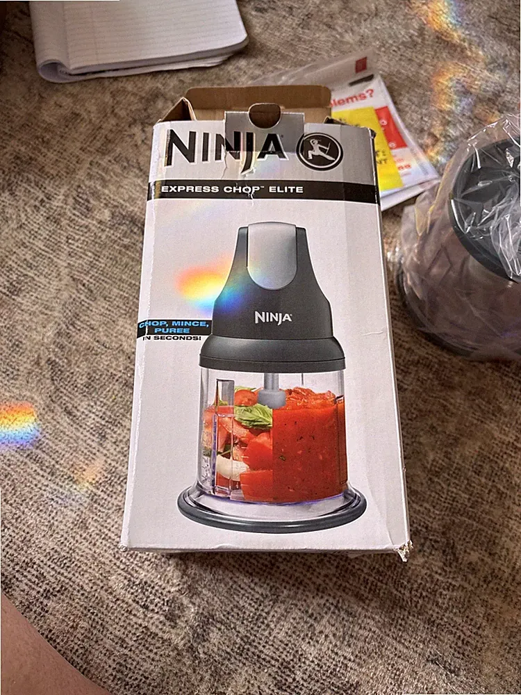 Ninja NJ100GR 16.0 oz. Food Chopper, Food Processor-Black NIB-Factory Box/wrap!!