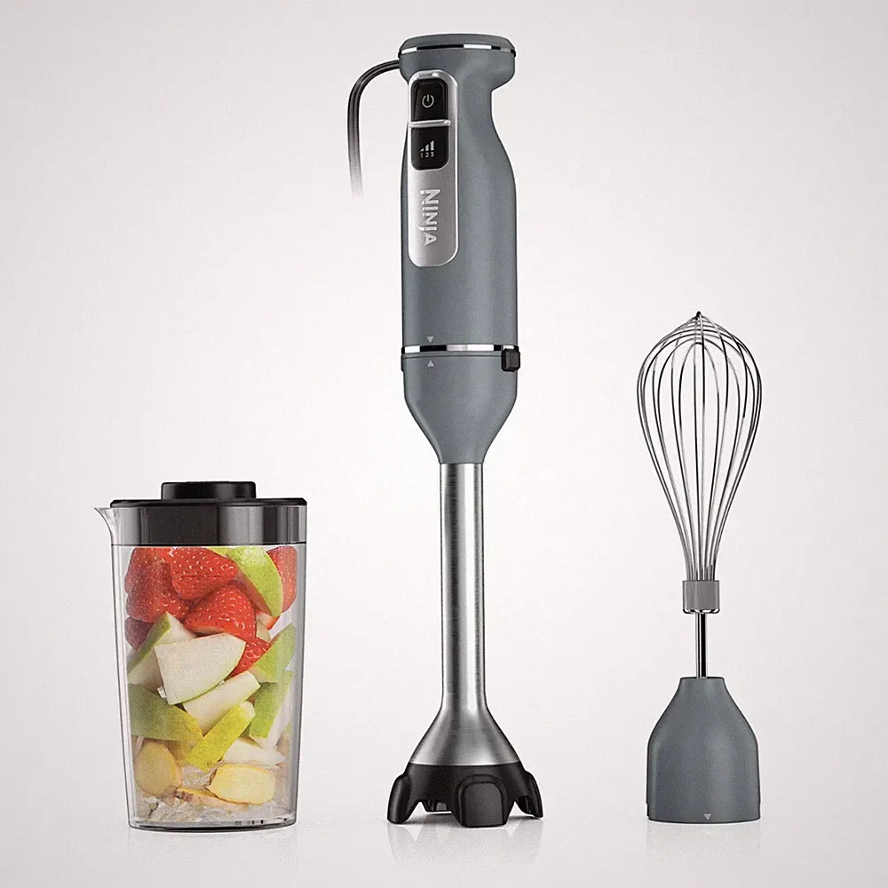 Ninja Power Duo 3-Speed Immersion Blender with Vessel, CI200