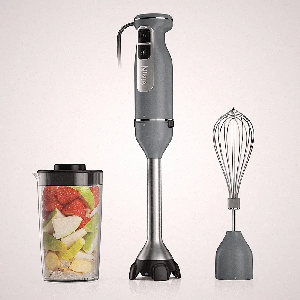 Ninja Power Duo Immersion Blender CI200 3 Speed Gray FREESHIP