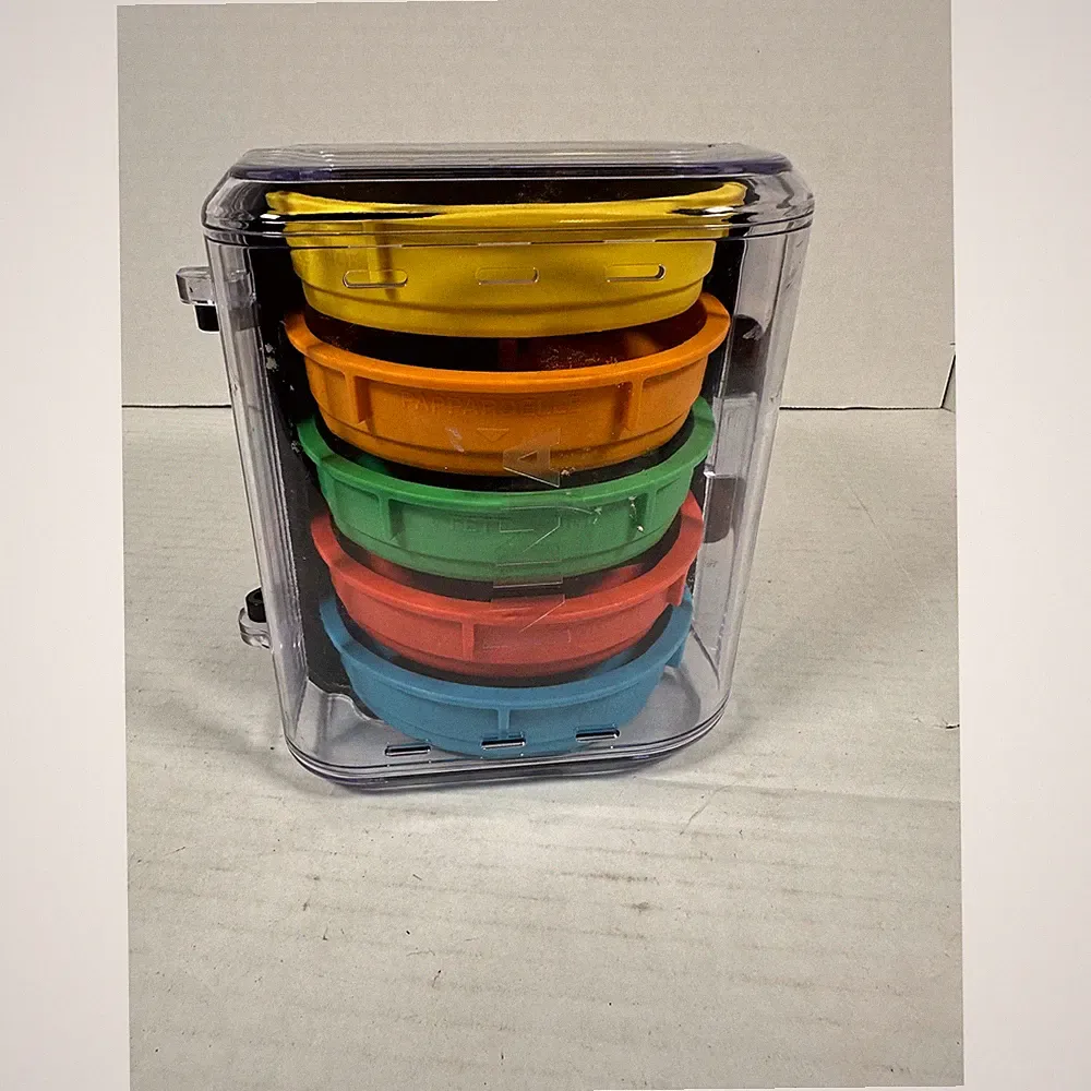 Ninja Precision Processor Spiralizer 5 Disc Blade Set with Storage Case Multi
