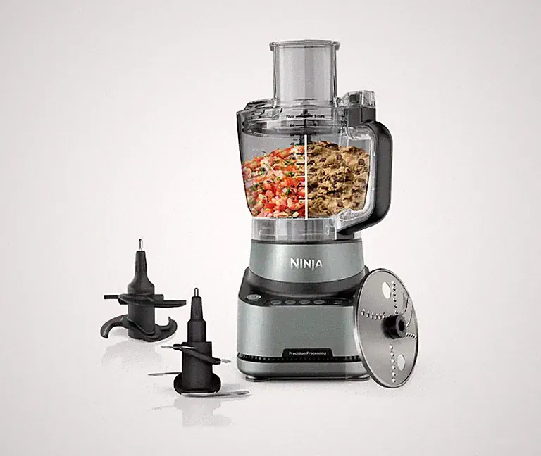 Ninja - PrecisionPro 9-Cup, 1000-Peak-Watt Food Processor for Chopping, Slicing