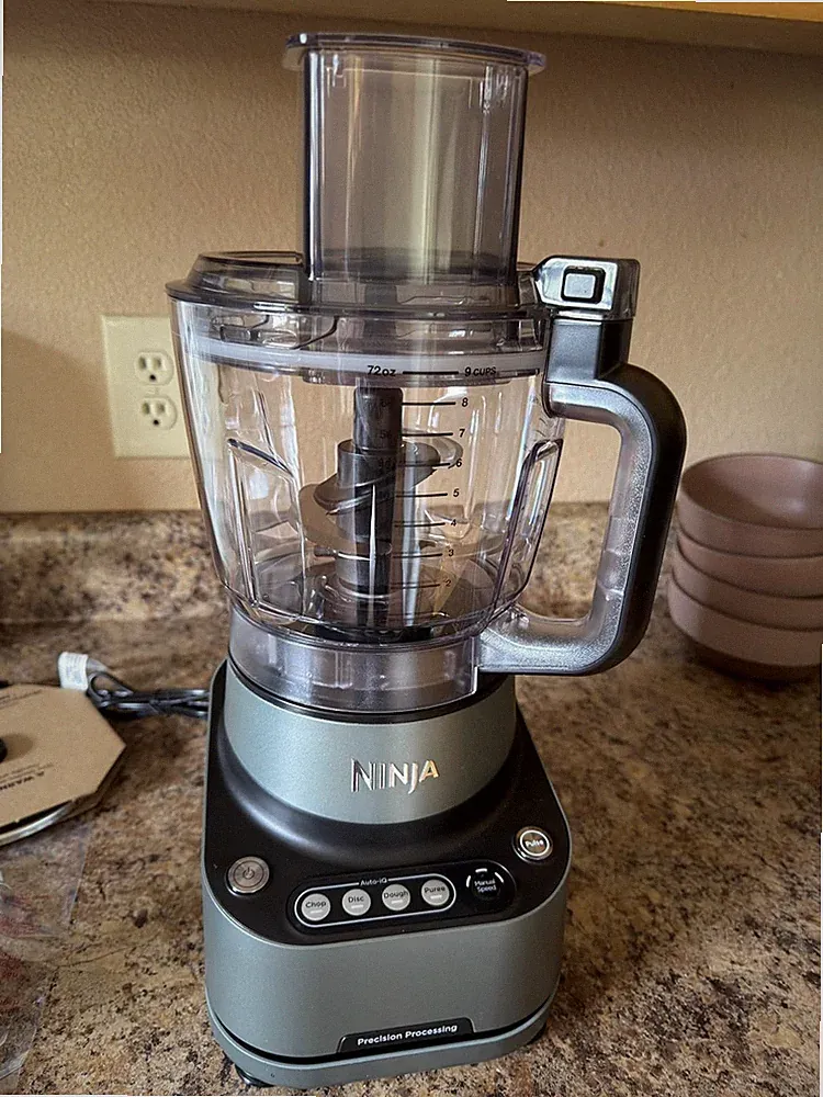 Ninja PrecisionPro 9-Cup Processor, 1000W, Auto-iQ, Chop/Slice/Dough