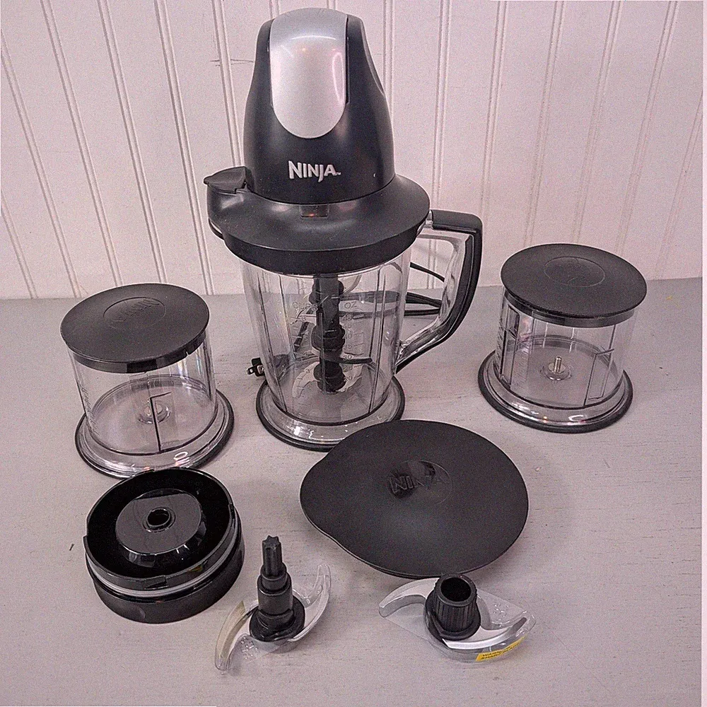 Ninja Prep Professional Food Chopper Processor Mini Blender w/ Accessories