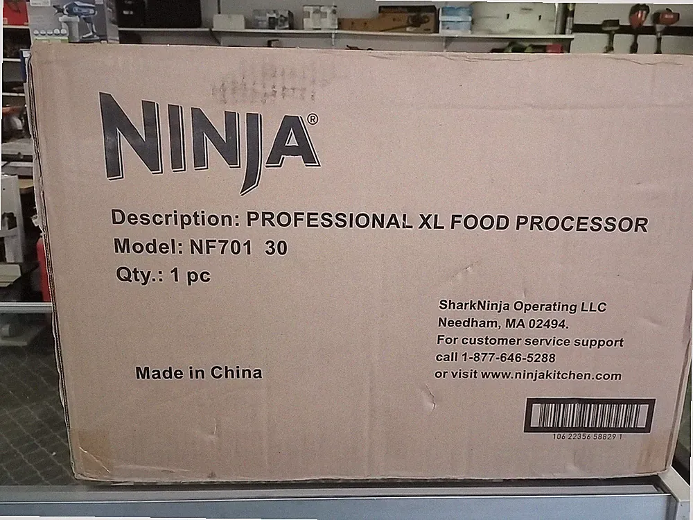 Ninja - Professional 12-Cup XL Food Processor - Platinum Silver New